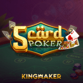 5 Card Poker table game icon